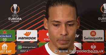 Virgil van Dijk sends defiant Liverpool message after disappointing Atalanta exit