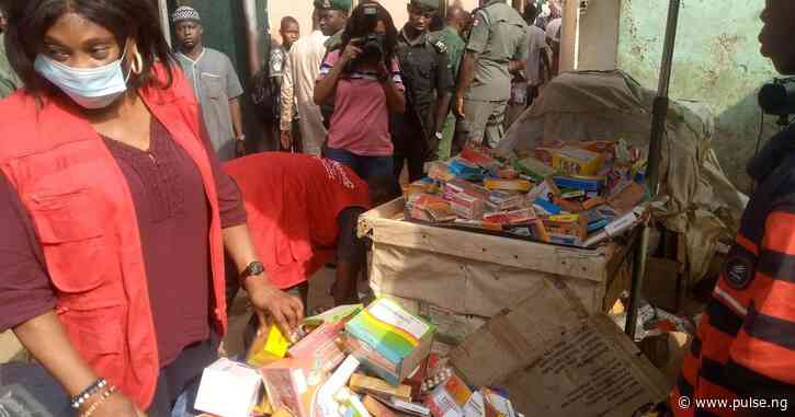 NAFDAC raids popular supermarket in Abuja for selling counterfeit products