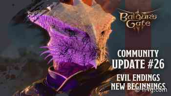 Baldur's Gate 3 - Community Update #26 Evil Endings, New Beginnings - Steam News