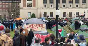 Over 100 arrests at Columbia University pro-Palestinian encampment