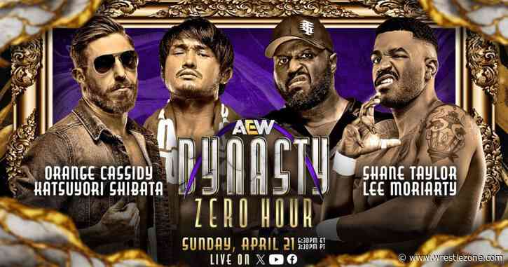 Orange Cassidy & Katsuyori Shibata vs. Shane Taylor Promotions Added To AEW Dynasty: Zero Hour, Updated Card