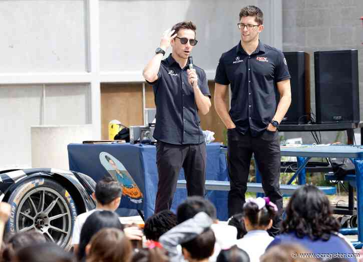 As Long Beach Grand Prix weekend looms, drivers delight revved-up students