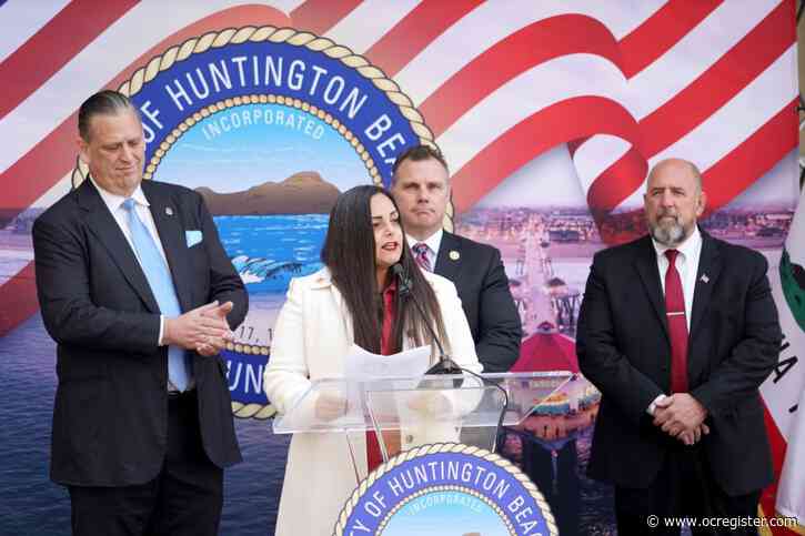 Huntington Beach councilmembers pledge to fight state’s lawsuit over city’s voter ID measure