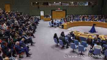 USA blockieren Resolution für UN-Vollmitgliedschaft für Palästina