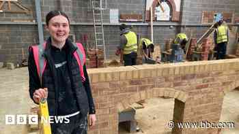 Trainee brickie urges more women to consider trade