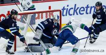 Chibrikov scores winner in NHL debut as Winnipeg Jets secure Jennings Trophy with 4-2 win over Canucks
