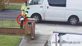 Delivery driver caught red-handed making a parcel mistake that frustrates most Australians