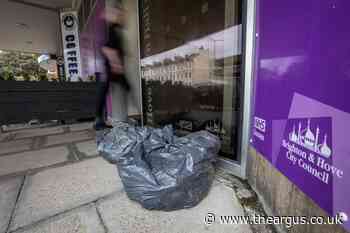 Brighton Council to rethink car park after bin bag protest