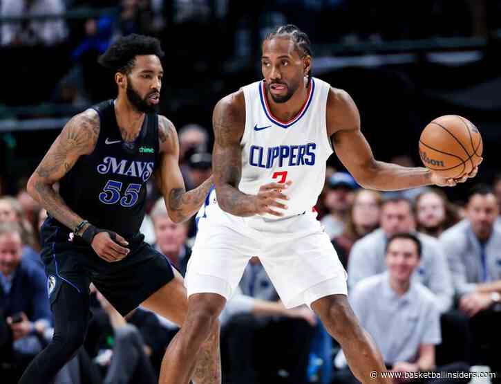 Clippers’ Kawhi Leonard Still Battling Knee Inflammation, Questionable For Game 1 Against Mavericks