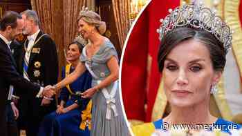 Máxima muss stehen: Darum begrüßte Königin Letizia die Gäste im Sitzen