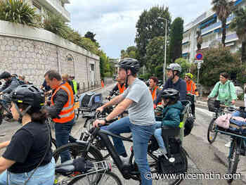 "Il faut trouver un compromis" pour installer une bande cyclable sans enlever de stationnement dans ce quartier chic de Nice