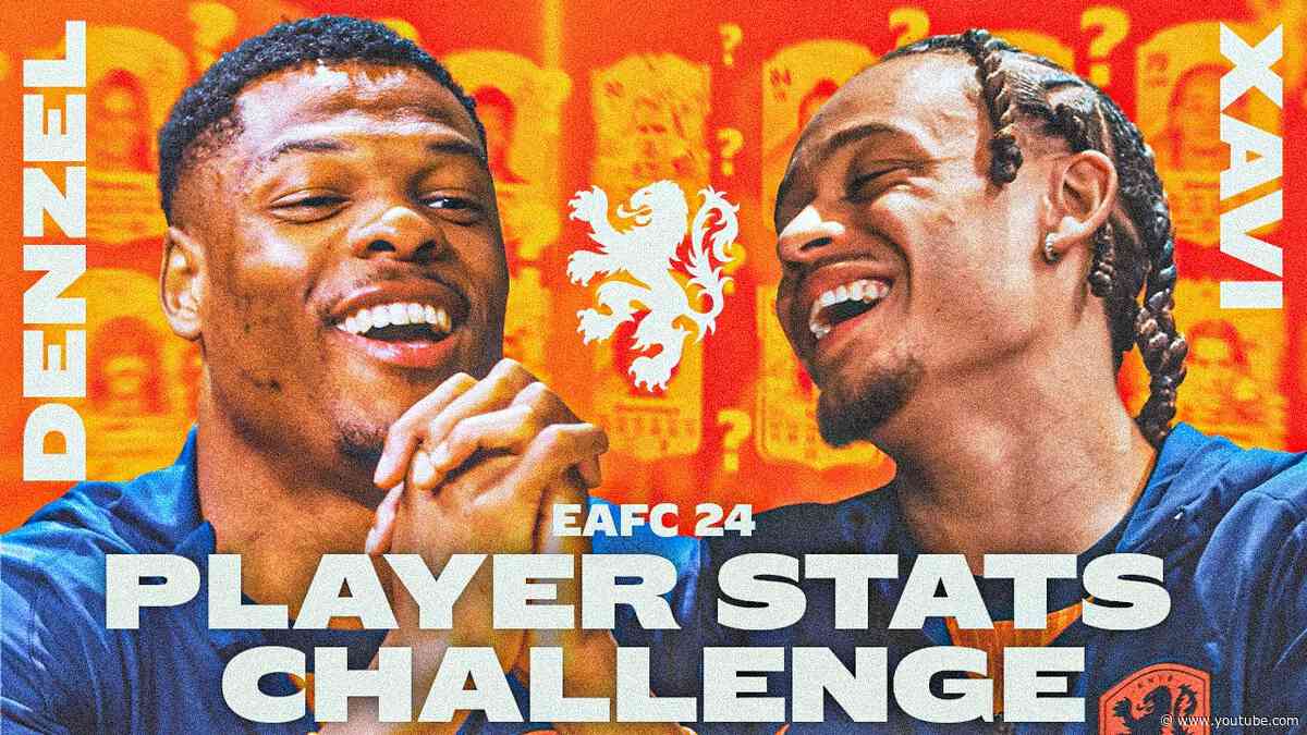XAVI SIMONS 🆚 DENZEL DUMFRIES: ''It's just not possible!'' ❌😆 | #EAFC24 PLAYER STATS CHALLENGE 🎮
