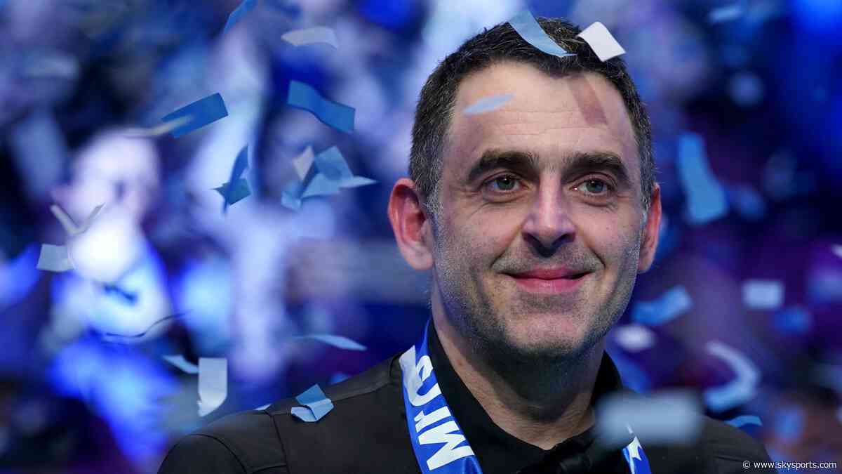 O'Sullivan: Record title or first-round exit - neither would shock me