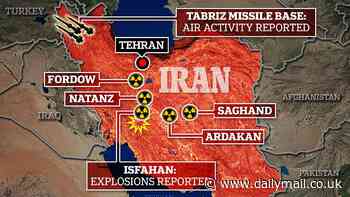 Israel attacks Iran LIVE: Latest updates as strikes reported in city that hosts nuclear programme and flights are diverted after Netanyahu ignored Biden's plea for calm