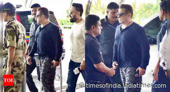 Salman travels to Dubai with tight security