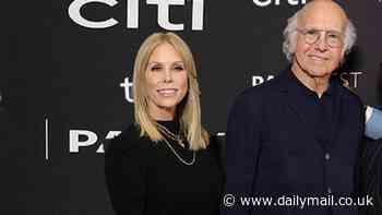 Larry David reunites with onscreen ex-wife Cheryl Hines and the rest of the Curb Your Enthusiasm cast for PaleyFest LA event