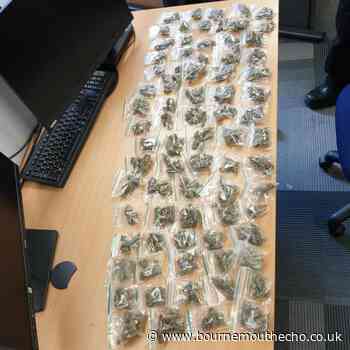 Officers seize over 70 bags of cannabis during police chase