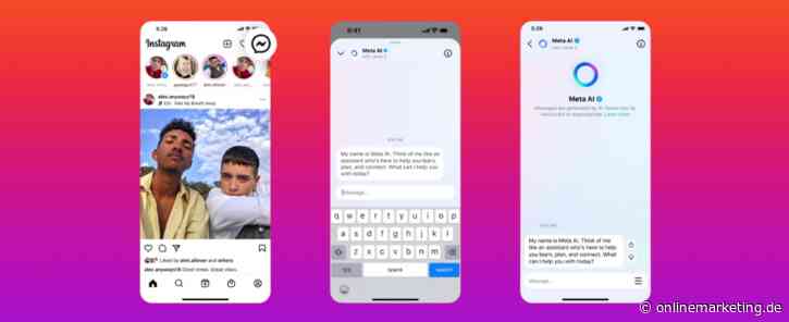 KI-Assistant Meta AI offiziell bei Instagram, WhatsApp und Co. integriert: Support für Posts, Aufgaben und Informationen in der Suchleiste