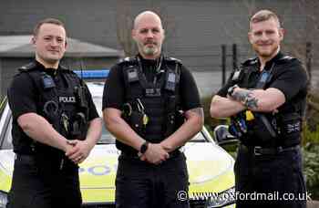 Thames Valley officers foiled armed robbers in gang feud