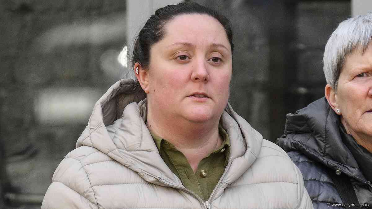 Heartbroken mother's final words to her nine-month-old baby daughter before she died after allegedly being strapped face-down to a beanbag by a nursery worker for a half an hour, court hears