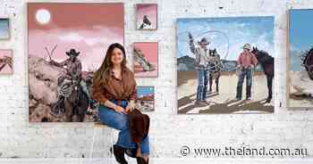 A cowgirl's dream: Whitney Spicer's 'Further West' exhibition rides into town