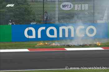 En plots vliegt het gras (tot twee keer toe) in brand op het F1-circuit van Shanghai: wat is er aan de hand?