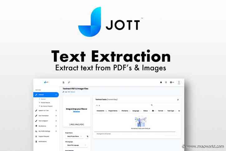 This lifetime license to the Jott AI text and speech tool is now under $35
