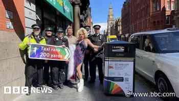 Pride Quarter gets UK's first rainbow taxi rank