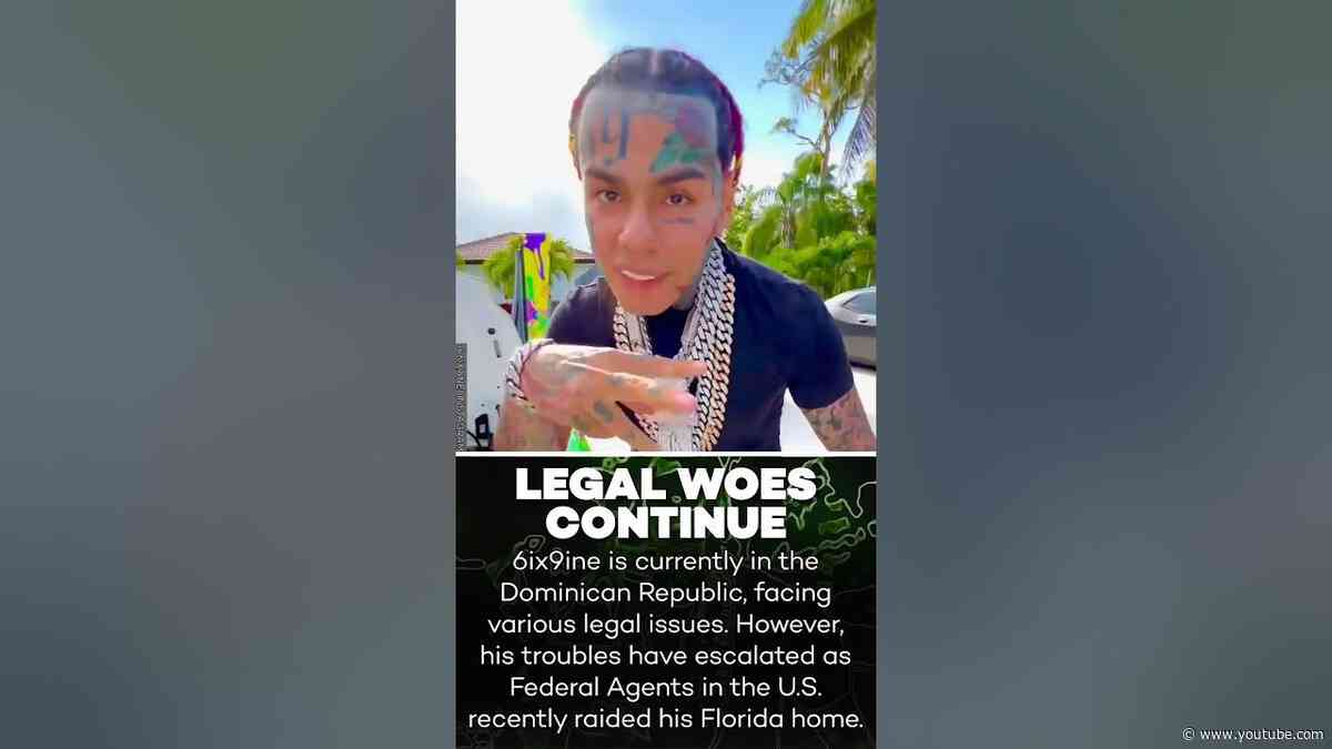 6IX9INE’s Florida Home Raided By IRS Agents, Luxury Cars Seized!