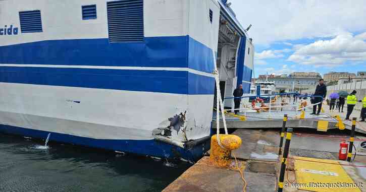 Nave veloce partita da Capri urta una banchina al Molo Beverello del porto di Napoli: diversi passeggeri feriti