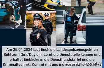 LPI-SHL: GirlsDay in der Landespolizeiinspektion Suhl