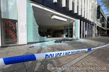 Croydon Barclays bank vandalised with pro-Palestine slogan