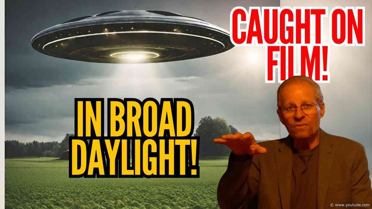 Couple Catches UFO ON FILM!!