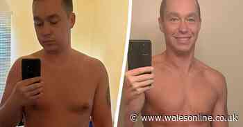Man loses 117lbs in 10 months after Tinder taunt