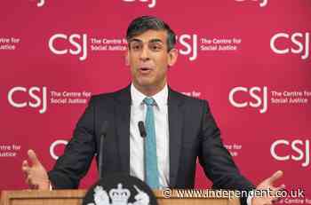 Sunak vows to end ‘sick note culture’ as he says number of economically inactive young people is a ‘tragedy’