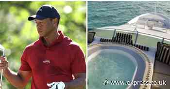 Tiger Woods retreats to £15m super yacht after Masters with onboard elevator and huge gym