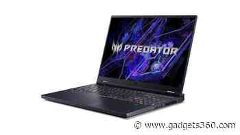Acer Predator Helios 16, Predator Helios Neo 16 Refreshed With 14th Gen Intel Core CPUs in India