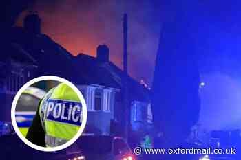 Two people sent to hospital after Oxford house fire