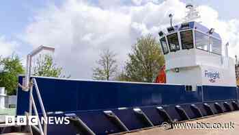 New landing craft for freight for Isles of Scilly