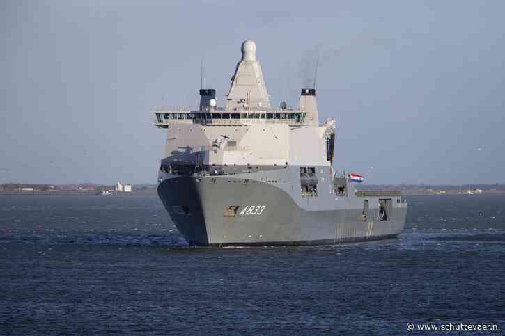 Marineschip Zr.Ms. Karel Doorman vertrekt zondag naar Rode Zee