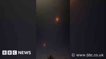 BBC Persian sent footage of Isfahan explosions