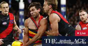 AFL live updates:  Crows claw their way to the lead after six consecutive goals