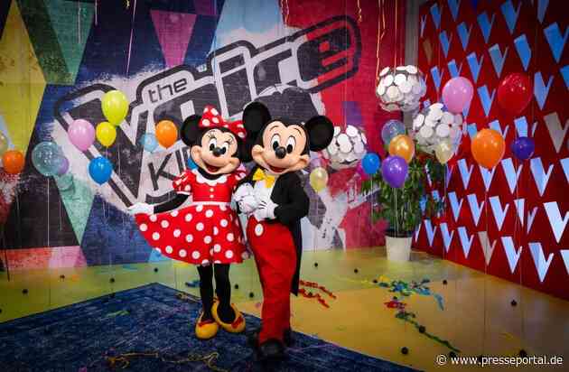 Jede Menge Disney Zauber bei "The Voice Kids": Seven.One Media und Disneyland Paris® sorgen in der aktuellen Staffel für unvergessliche Momente