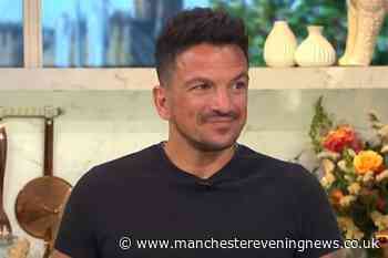 Peter Andre told 'about time' as he recreates iconic TV moment after becoming dad for fifth time