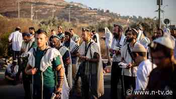 Wegen Gewalt im Westjordanland: EU sanktioniert erstmals israelische Siedler