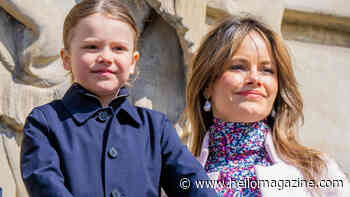 Princess Sofia's son Prince Alexander, 8, is her doppelganger with long flowing hair in birthday photo