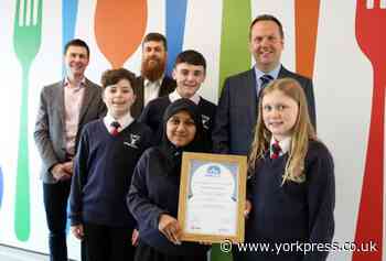 Huntington School first school in York to get council award