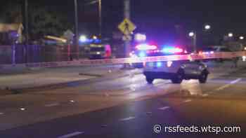 Police: Moped driver dies after being hit. Driver speeds off in Tampa