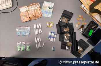 BPOLD-B: Radfahrer auf Bahnsteig mit Drogen im Gepäck festgenommen