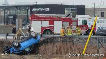 ORNGE arrives to assist during serious rollover